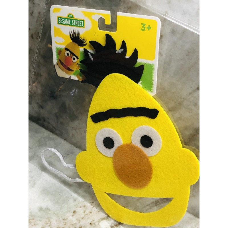 Bert Sesame Street Mask. 3+Brand New-SHIPS N 24 HOURS