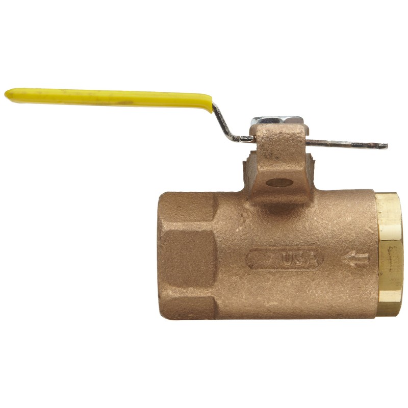 Apollo 75-100 Series Bronze Ball Valve with Automatic Drain, Two