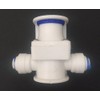Mini White PRV Plastic Water Pressure Reducing/Regulator Valve c/w 1/4"