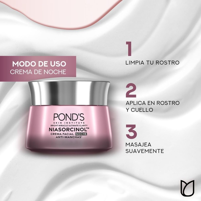 POND'S Crema Facial Antimanchas Noche Bright Miracle Ultimate Clarity 50g