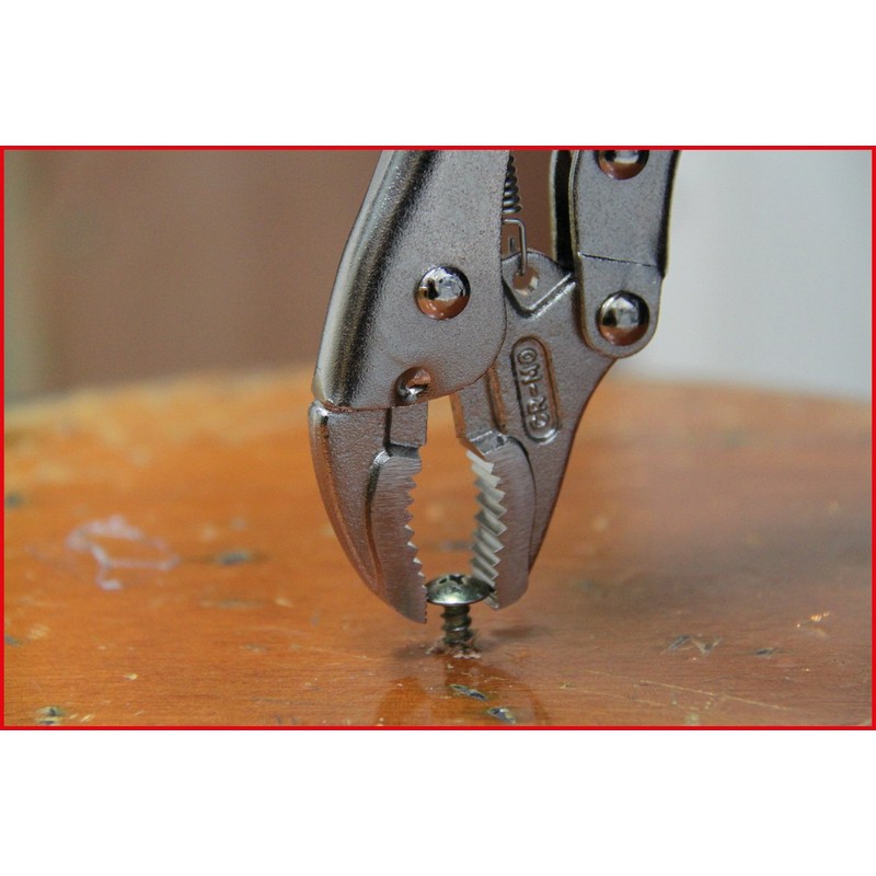 KS Tools 115.2033 Grip Pliers with Easy-Release 55 mm Length