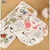5 Absorbentes Insertos Estampados De Algodón De 6 Capas