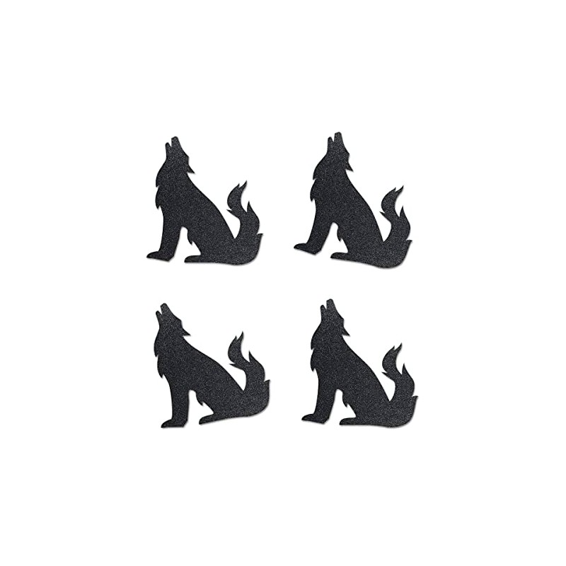 Wolf Cut-outs, 12-Pack Table Topper Double-sided Birthday Party Decorations