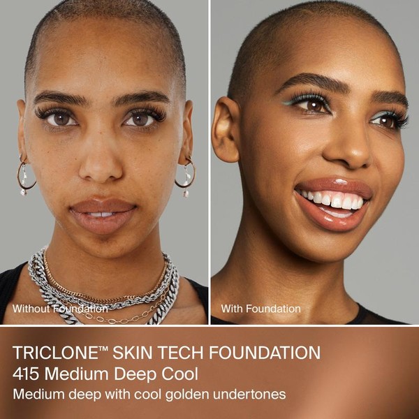 TRICLONE™ SKIN TECH MEDIUM COVERAGE FOUNDATION Concealer Makeup:_415 Medium Deep