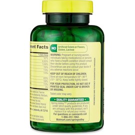 BASKETGOODS Super Vitamin B Complex Spring Valley- Tablets 250 Count Blend of B6 B12 C thiamine biotin folate pantothenic Acid and riboflavin, Set with Basket Goods Store Polybag (1)