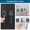 Diesisa Razor Holder 304 Stainless Steel for Shower + Adhesive