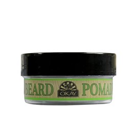 OKAY Men's Super Hold Beard Pomade, 2 Ounce
