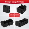 Simple Deluxe Car Trunk Organizer, Multi Compartments Collapsible Trunk Storage,
