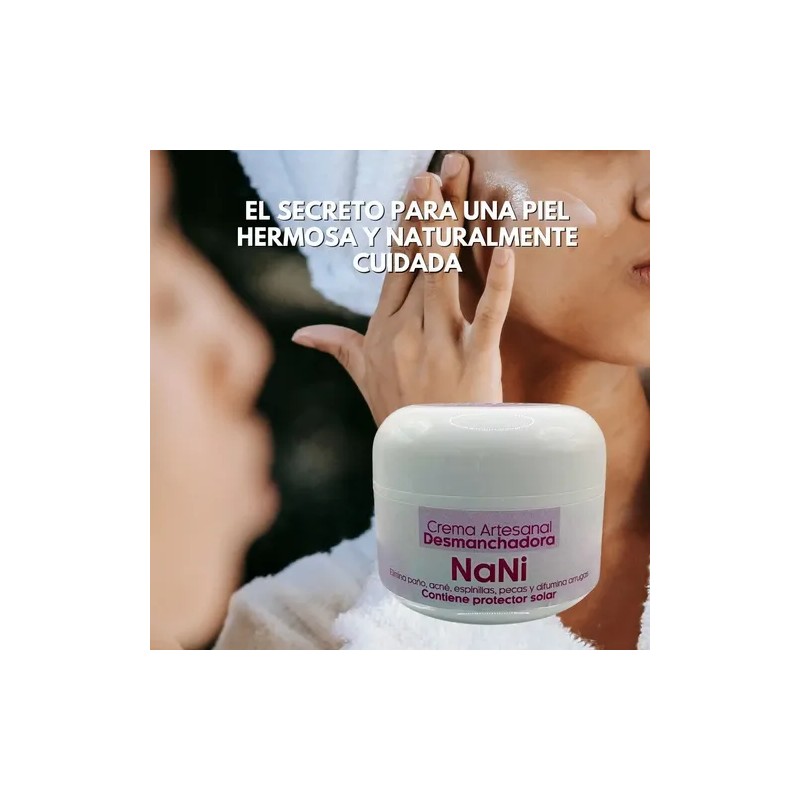2 Cremas Nani Desmanchadora Facial Día/noche 50ml C/u