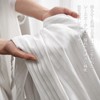 Topfinel Lace Curtain, Hard to See From Outside, UV Protection,
