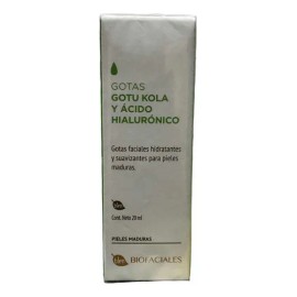 BLEN Gotas Hidratantes Facial con Gotu Kola y Ácido Hialurónico Piel Madura