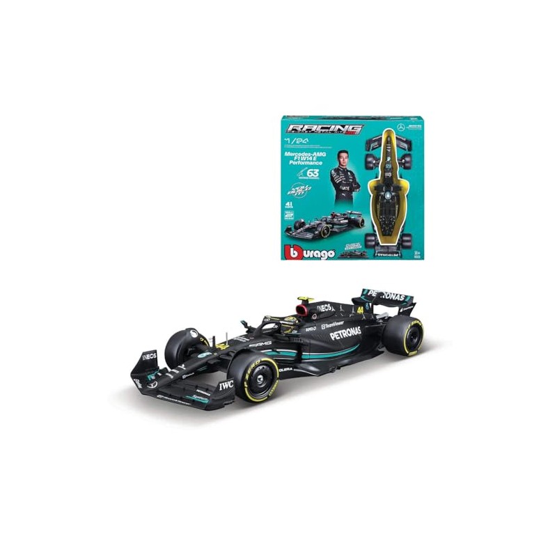 Bburago Build-It-Yourself Die-Cast Formula 1 F1 Model Kit - MB