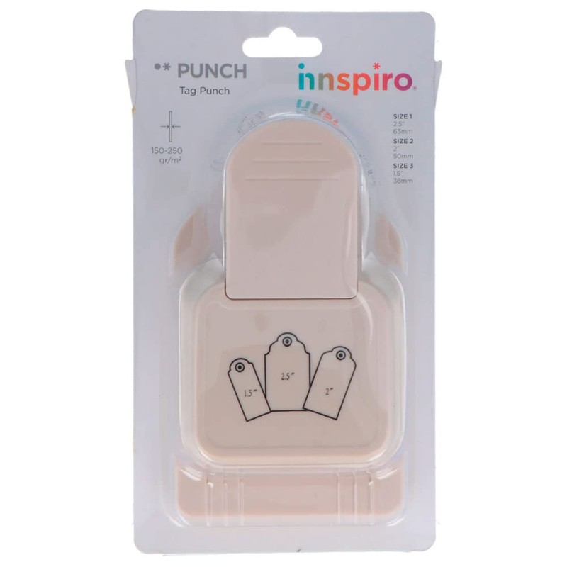 INNSPIRO 3 in 1 Label Punch Classic 3 in 1