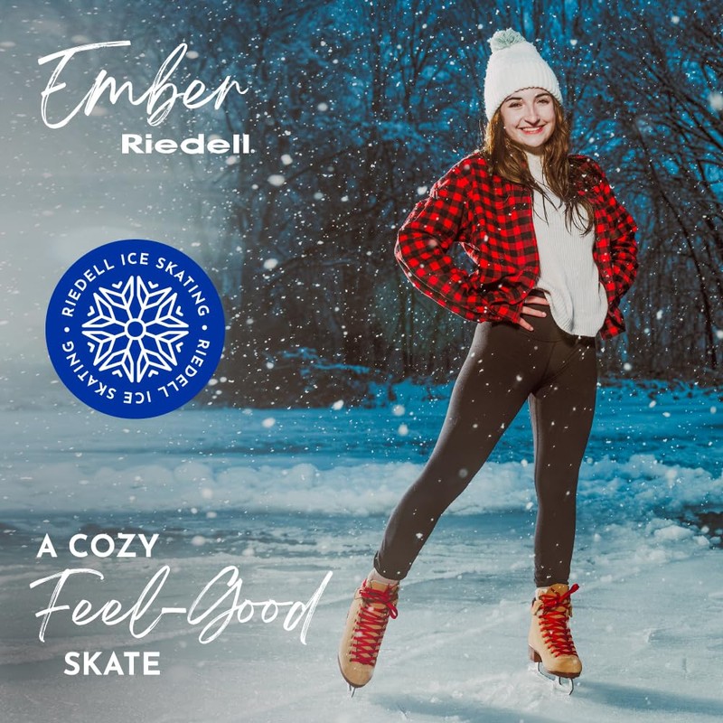 Riedell Ember Recreational Ice Skates for Women and Men -