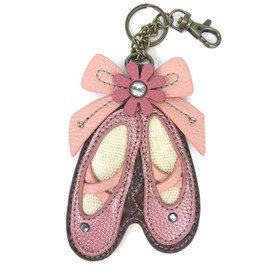 Chala Pal Purse Charm, Key-Fob, Decorative Coin Purse-2018 Spring Collection (Ballerina)