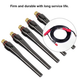 TIG Back Cap Kit - TIG Welding Torch Long Medium Short Back Cap 57Y02 57Y03 57Y04 for WP-17 18 26 TIg Welding Torch, Default