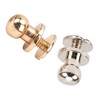 200 Set Chicago Screws 0.3x0.2in Pure Copper Glossy Durable Round