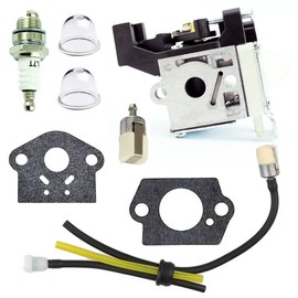Yingshop Carburetor with Fuel Filter Maintenance Kit Spark Plug for Zama RB-K92 RB-K92A Echo Shindaiwa HCR-161ES HRC-171ES HC152 DH232 DH235 HT232 Hedge Trimmer A021001671 A021001672 A021001673 Carb