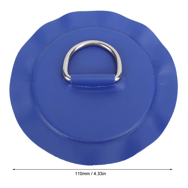 D Ring Patch Set, D Ring Pad aus PVC und