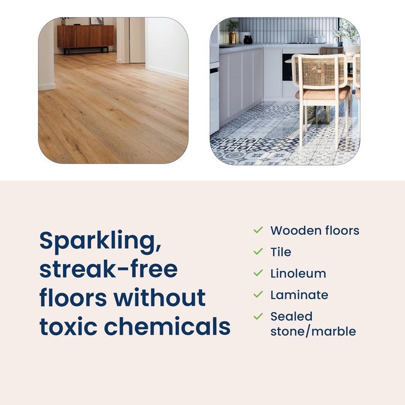 Truly Free Floor Cleaner Kit - Plant-Based Mopping Solution (16oz