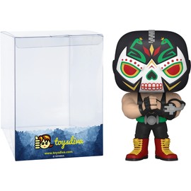 Bane: P o p ! Heroes Vinyl Figurine Bundle with 1 Compatible 'ToysDiva' Graphic Protector (412-57412 - B)