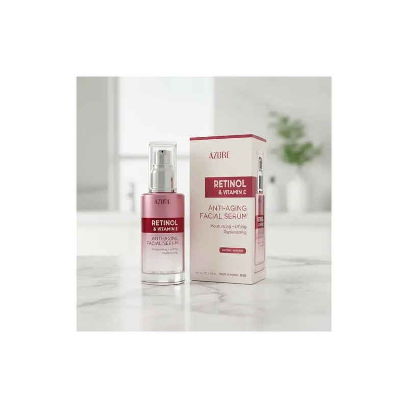 Suero Facial Retinol Y Vitamina E Azure Antienvejecimiento