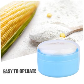 BELLIFFY Box Body Powder Box Travel Cosmetic Case Powder Puff Container Holder Kit Powder Container with Puff for Adults Travel Cosmetic Containers Kits Textile Cotton