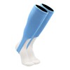 TCK 9 Inch Solid Baseball Stirrups (Columbia Blue, Medium)