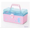 Claire’s initial E letter cosmetics makeup case box jewelry toy