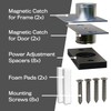 Magnetic Door Catch, Ball Catch Replacement Hardware for Closet or