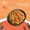 Roasted Cashew Nuts 250g - No Salt, Rich, Crunchy &