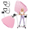 Waist Twister Machine, Adjustable Ab Twister Board with Digital Display,