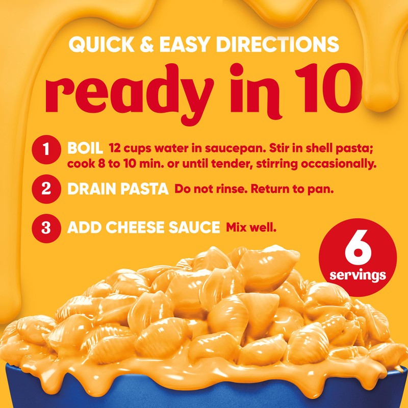 Velveeta Shells & Cheese Original Shell Pasta & Cheese Sauce