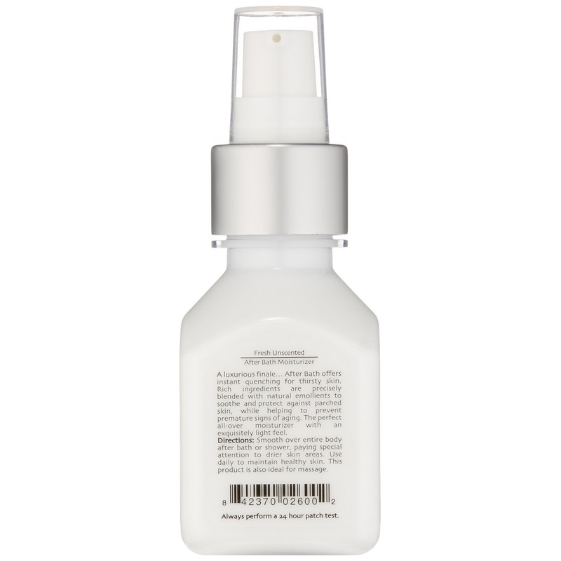 Epicuren Discovery Fresh After Bath Body Moisturizer, Unscented, 2 oz.