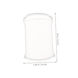 OSALADI 6pcs Anti-Scratch Screen Case for Full Coverage Protector Easy Installation Compatible Smartwatch Transparent Design