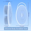 Avilana Avilana Silicone Body Scrubber – Dual-Sided Silicone Loofah for