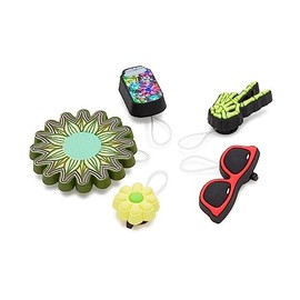 Crocs Jibbitz Tie-on Shoe Charms, Desert Trip, 5 Pack
