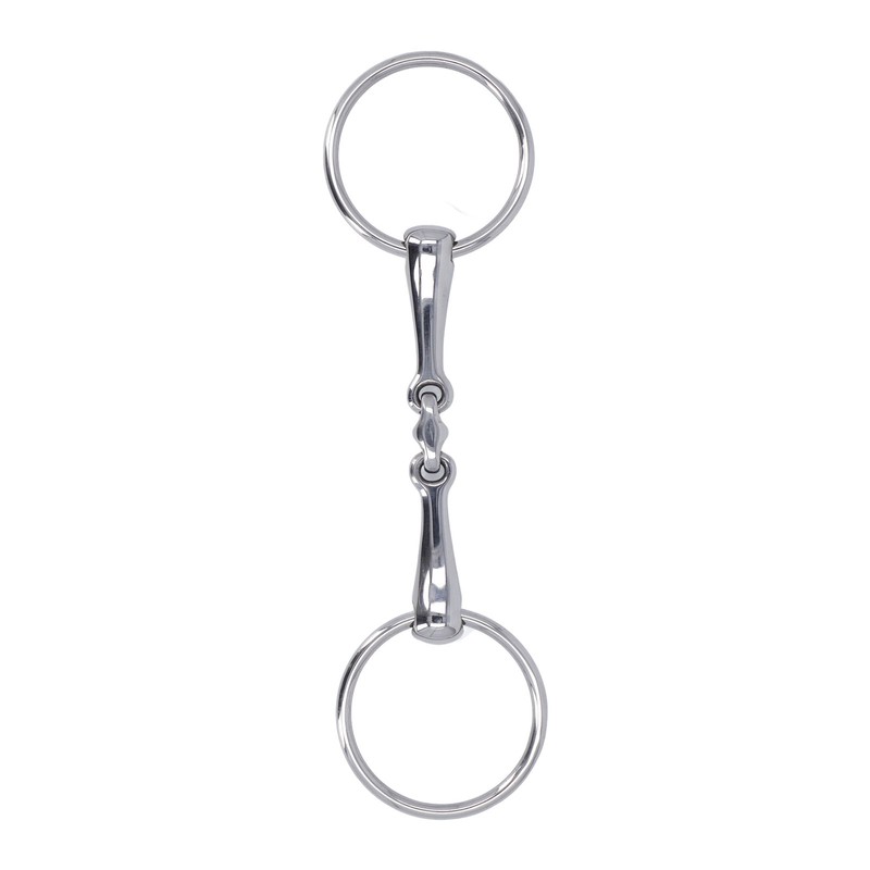 Horse Snaffle Stainless Steel Flexible Jointed Wearable Rust Proof O