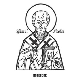 Notebook: A5 Blank Lustiges Weihnachts Motiv Notizbuch für Weihnachten oder Nikolaus als Geschenk für die Adventszeit, Weihnachtswünsche und Weihnachtsplanung 120 Seiten 6x9