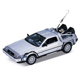 Welly 22443W Back To The Future Diecast Model, Silver