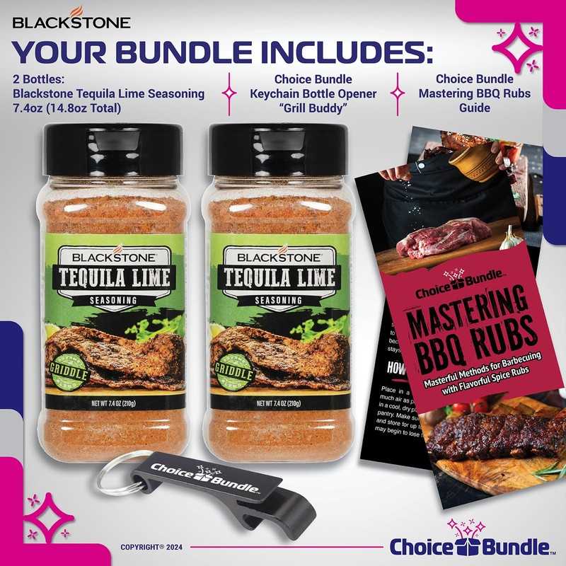 Blackstone Tequila Lime Seasoning – Gourmet Griddle Premium Barbecue Rub