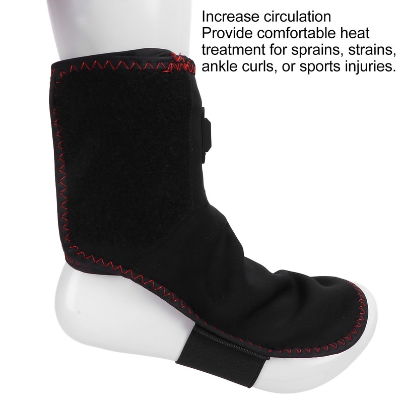 Heated Foot Ankle Brace Remove Fatigue Relieve Muscle Stiffness Electric