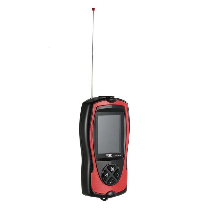 LUCKY FF1108-1CT Portable Fish Finder 100M/300FT Depth Fish Alarm Wired