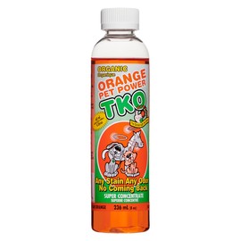 Organic Orange TKO Pet Power Concentrated Multi-Purpose Citrus Cleaner, Deodorizer, Stain Remover (8oz)