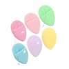 WOONEKY 6 Pack Facial Cleanser Brush Gentle Exfoliating Sponge for