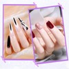 15 Pcs Nail Art Brush Set 5 Pcs Double-end Nail