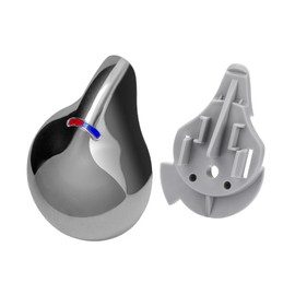 RP28595 Shower Handle Replacement Parts Temperature Control Knob for Delta Faucet Temperature Knob and Cover, Replacement Parts for Delta Shower