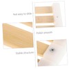 FOMIYES Bamboo Sauna Bench Mat Heat Tolerant Non-Slip and Stylish