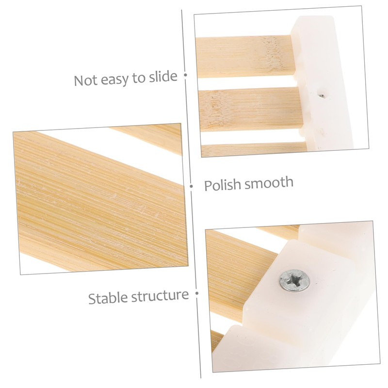 FOMIYES Bamboo Sauna Bench Mat Heat Tolerant Non-Slip and Stylish