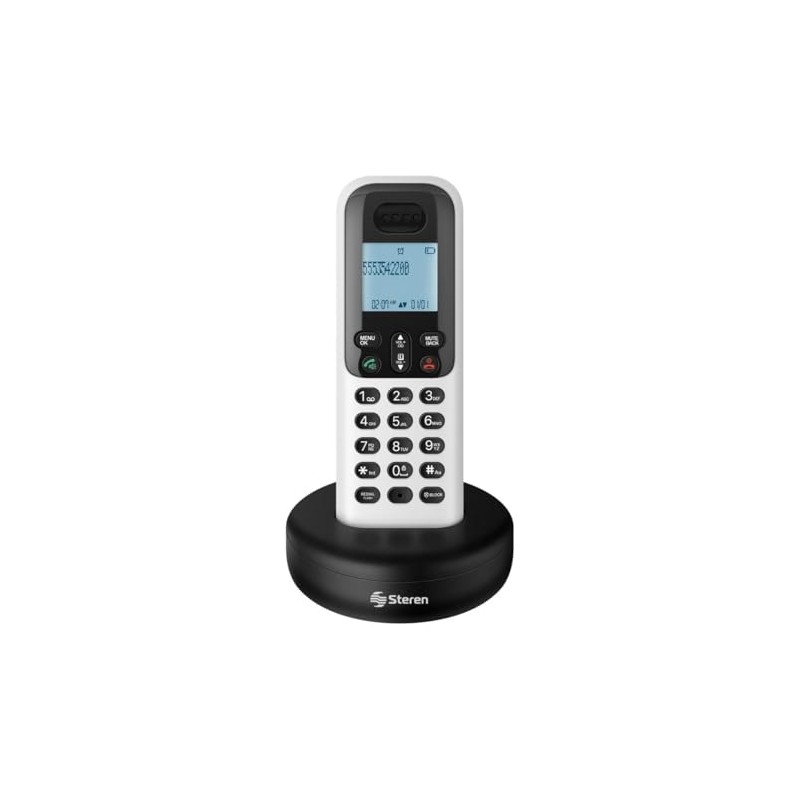 STEREN Teléfono inalámbrico DECT 6.0 TEL-2414